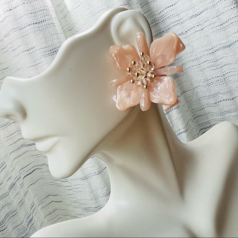 Acrylic Flowers Earrings